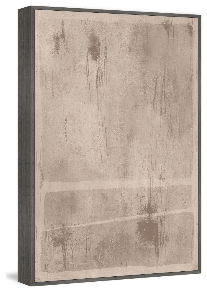 "Equal Passion" Floater Framed Painting Print on Canvas, 24x36