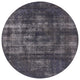 Ahgly Company Indoor Round Mid-Century Modern Area Rugs, 3' Round