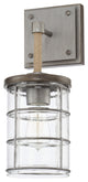 Colby 1 Light Sconce, Urban Gray