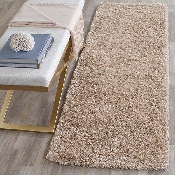 Safavieh Malibu Shag Mls431N Natural Area Rug