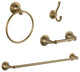 Delta Linden 4-Piece Accessory Kit, Champagne Bronze