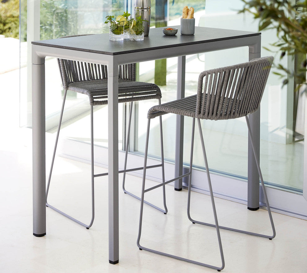 Cane-line Moments bar chair, 7445ROG