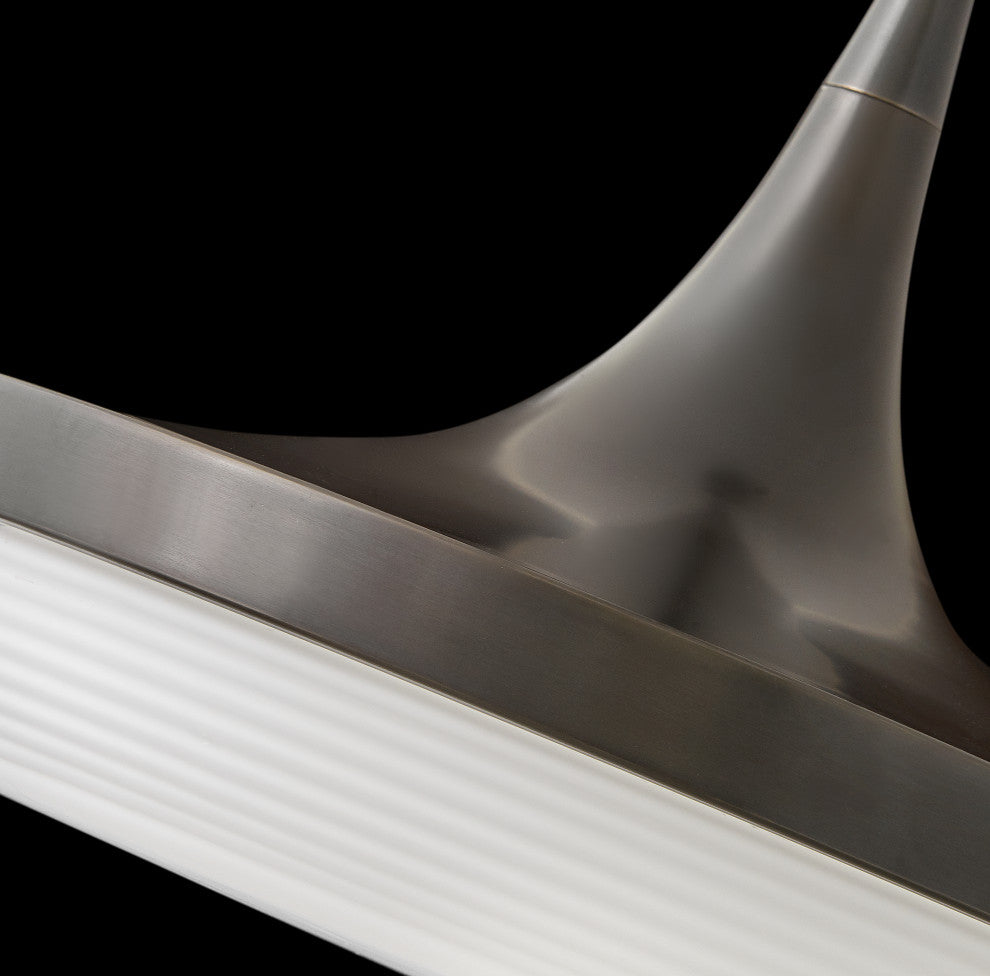 Fredrick Ramond Elsa Medium Led Convertible Pendant, Black Oxide