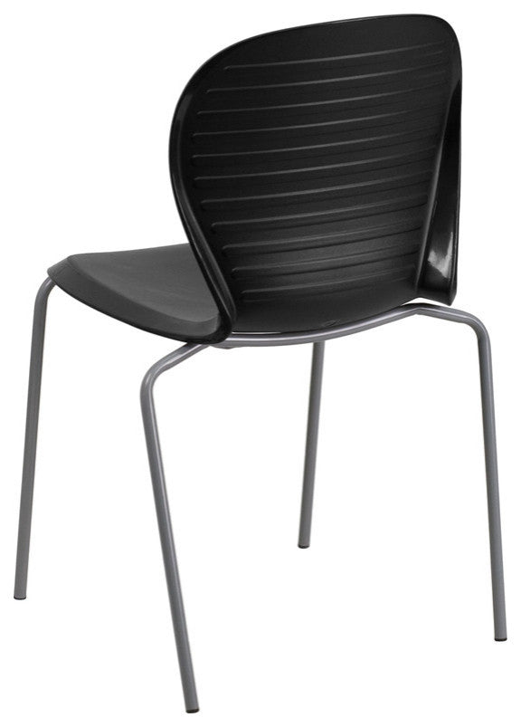 HERCULES Series 551 lb. Capacity Black Stack Chair