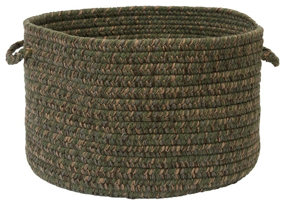 Colonial Mills Basket Hayward  Olive Round