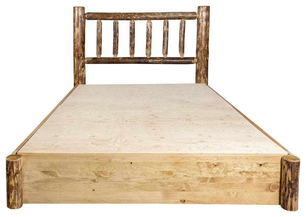Glacier Country Collection Platform Bed With Storage, 60"