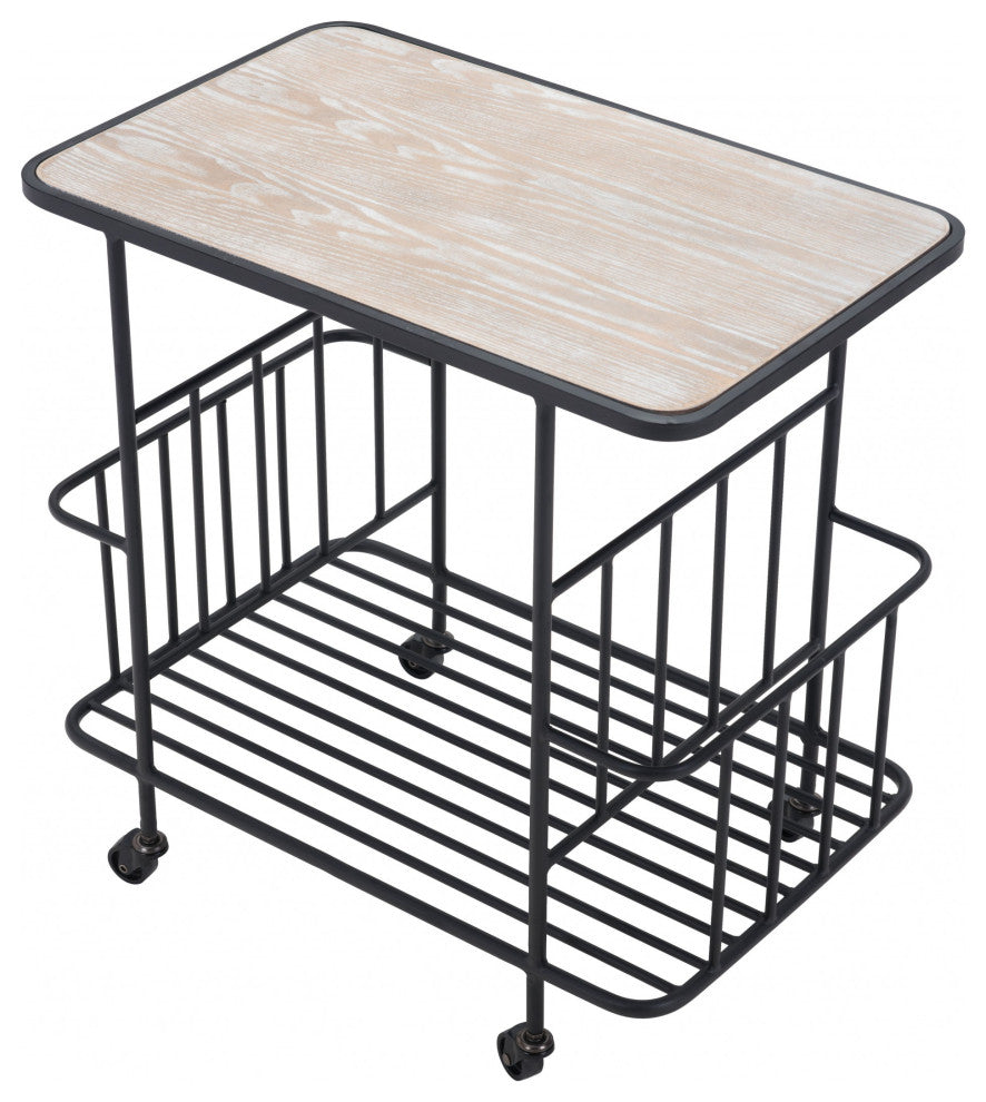 Argus Bar Cart Black