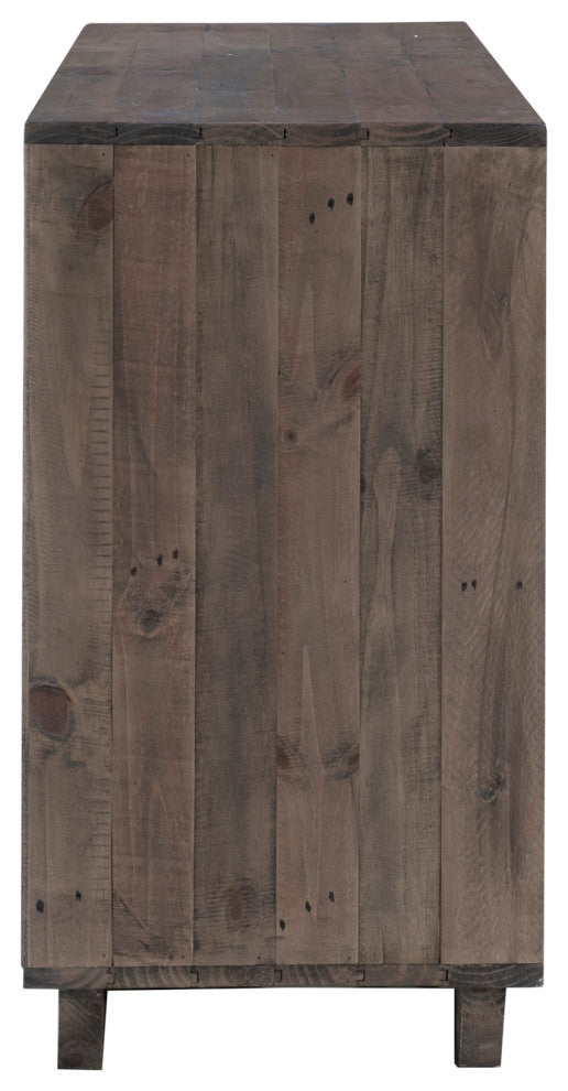 Nevada 6-Drawer Dresser, Brown