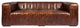 First of A Kind Castle Sofa Cappuccino Brown Leather