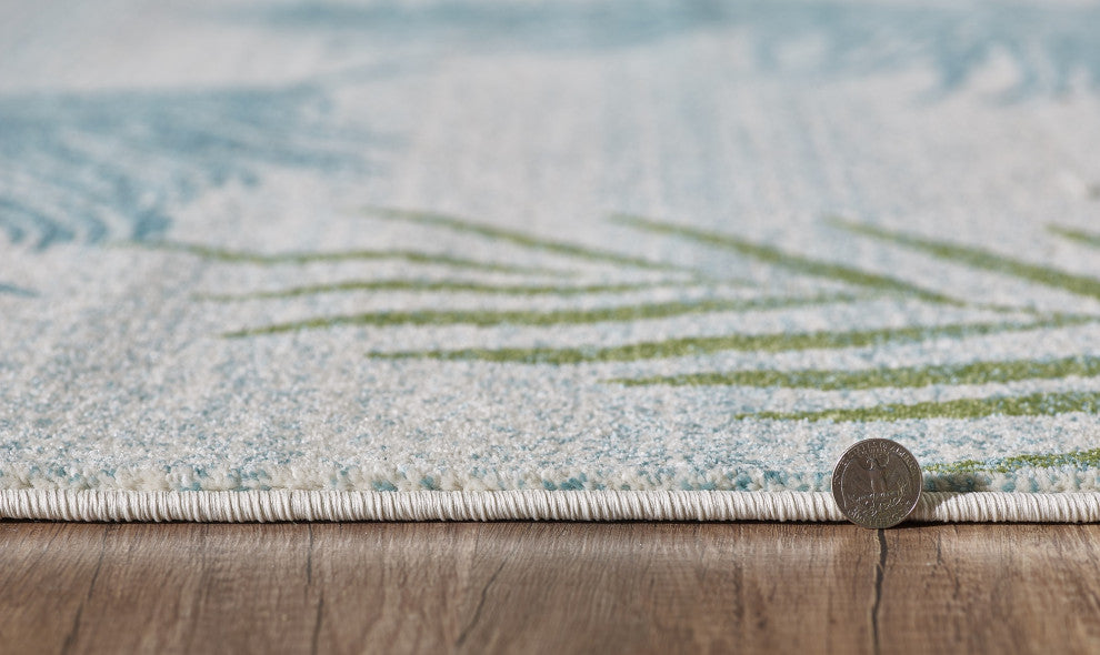 Stella Fauna Tropical Area Rug, Stella 6267 Spa Fauna, 5'3 X 7'7