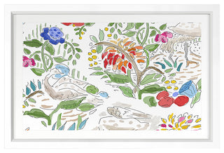 Crane 2 Fine Art Print, White, 27"x40"