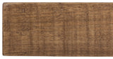 Solid Timber Floating Mantel Shelf, Aged Oak, 60"