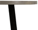 Chester Modern Concrete and Acacia Round Dining Table