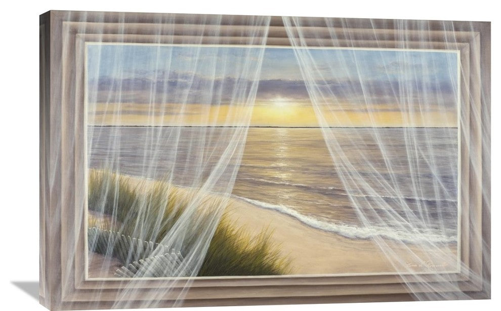 "Framed Warm Breeze" Artwork, 36"x24"