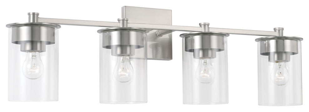 Capital Lighting, 146841BN-532, 29.5"Wx9"H 4-Light Vanity