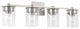 Capital Lighting, 146841BN-532, 29.5"Wx9"H 4-Light Vanity