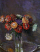 Paul Cesar Helleu Vase of Flowers Premium Canvas Print