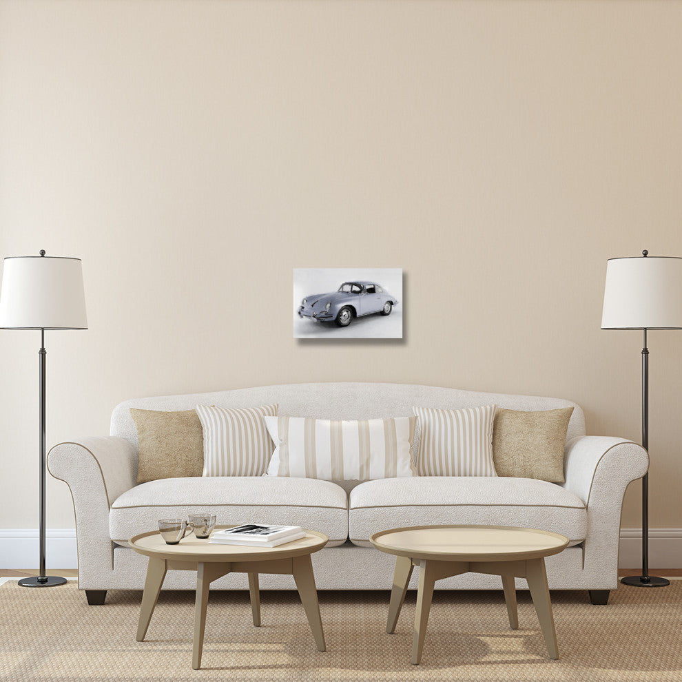 "1964 Porsche 356B Watercolor" Fine Art Print