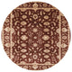 Ahgly Company Indoor Round Mid-Century Modern Area Rugs, 7' Round