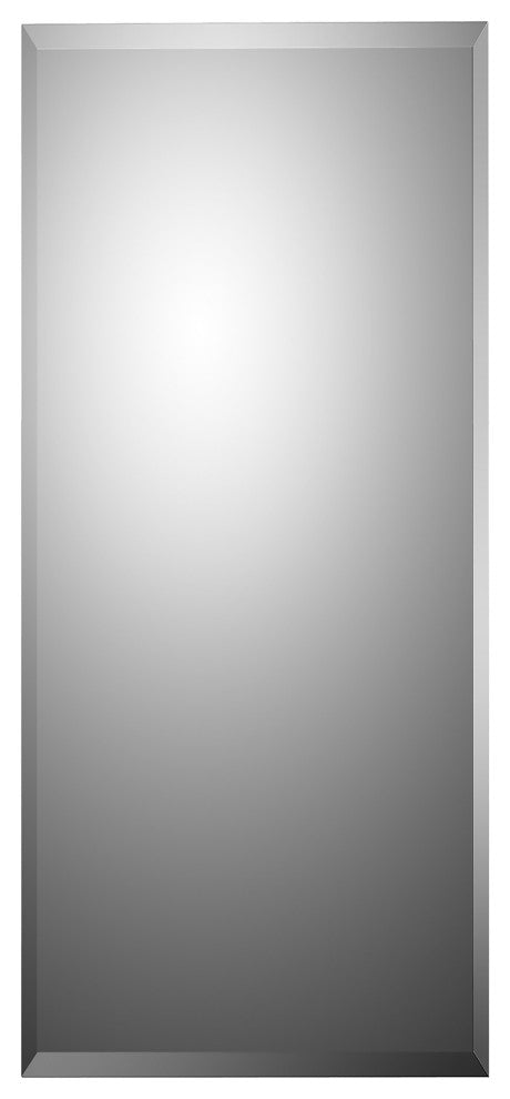 Euroline Medicine Cabinet, 16"x36", Beveled Edge, Flush Mounted