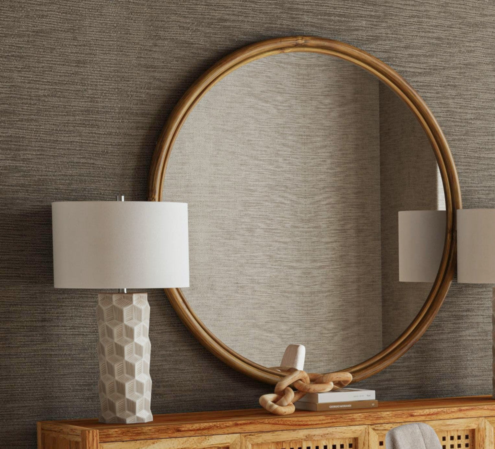 Certa Wall Mirror - Brown