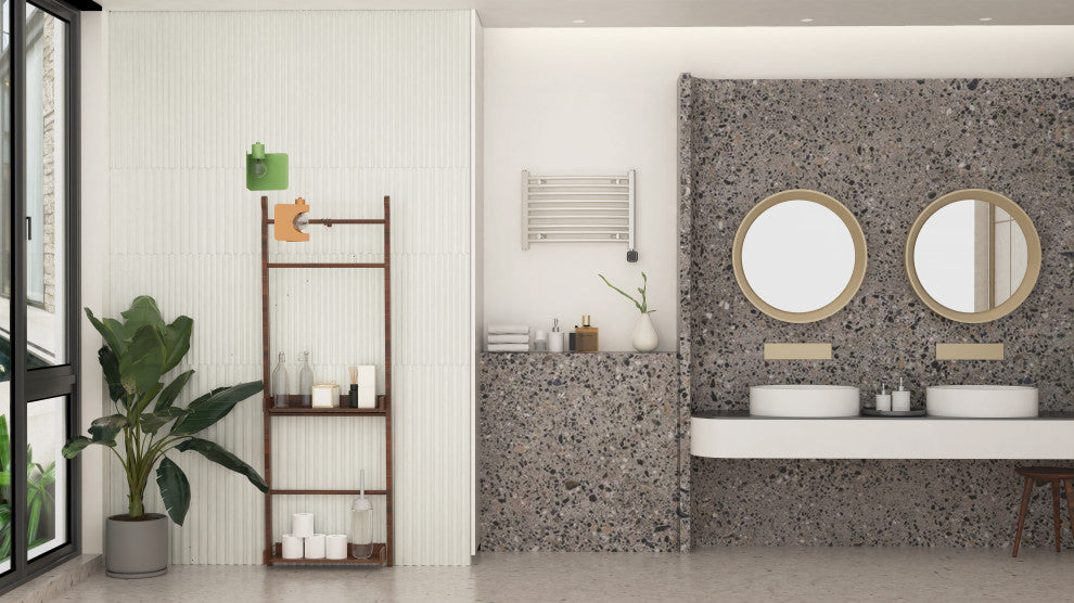 HEATGENE Smart Towel Warmer With Timer and Temperature Control, Brush