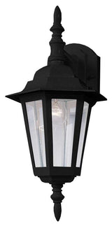 Maxim Builder Cast 1-Light Outdoor Wall Mount Black - 3002CLBK