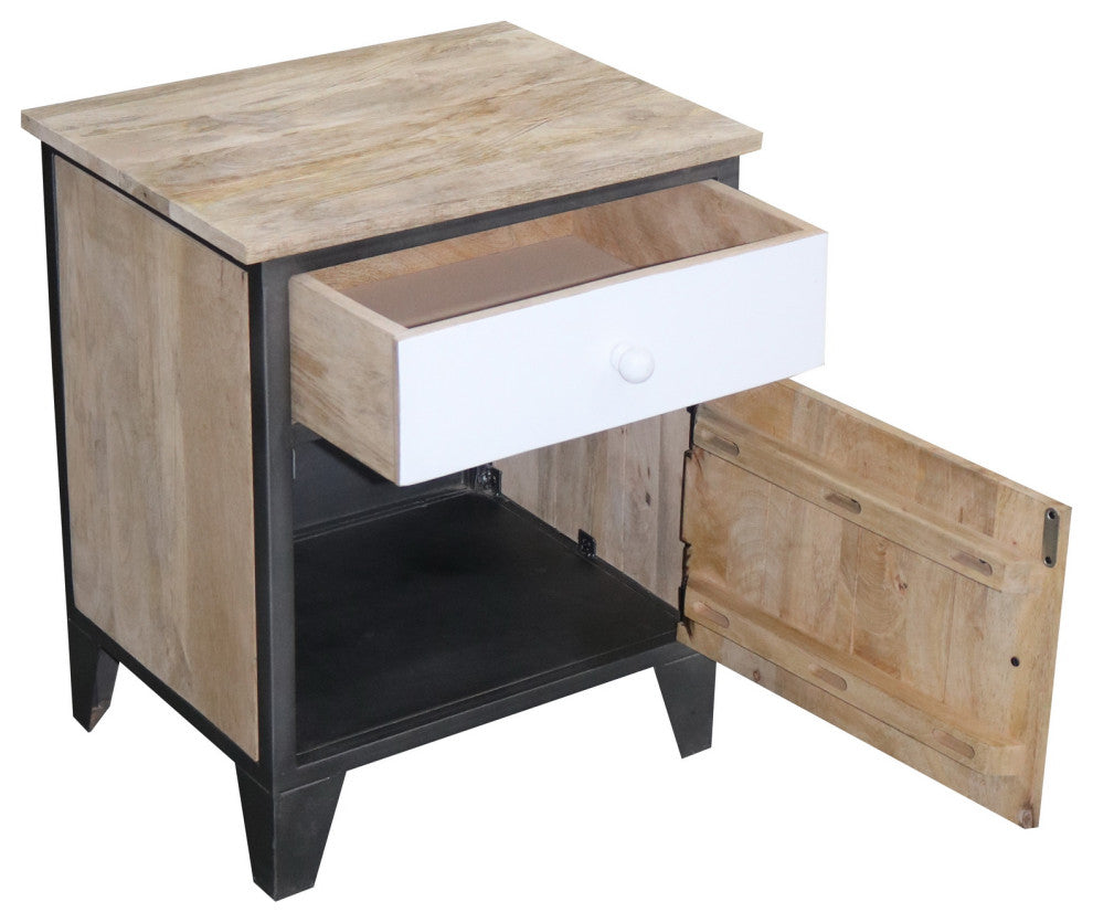 Outbound Multi Color Nightstand Accent Table