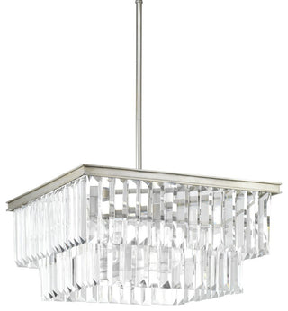 Progress Lighting Glimmer 4-Light Pendant, Silver Ridge, P500109-134
