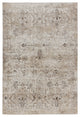 Machine Washable Vibe by Jaipur Living Kati Tribal Brown/ Cream Area Rug, 9'x12'