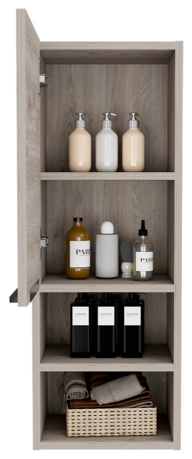 Medicine Cabinet Hazelton, Bathroom, Light Gray