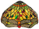 Meyda Lighting 10504 12" Wide Tiffany Hanginghead Dragonfly Shade