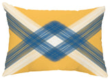 String Art 14"x20" Decorative Nautical Outdoor Pillow, Yellow