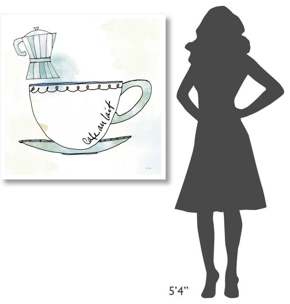 "Good Brew VII" Digital Paper Print by Sue Schlabach, 38"x38"