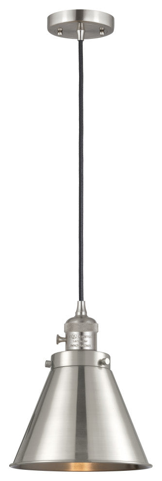 INNOVATIONS 201CSW-SN-M13-SN 1-Light Mini Pendant Brushed Satin Nickel
