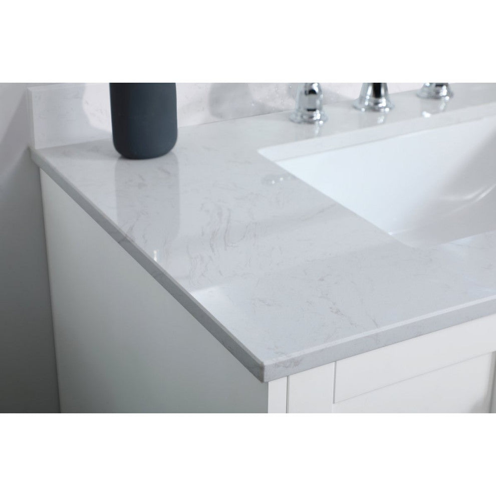Elegant Decor sommerville Bathroom Vanity White