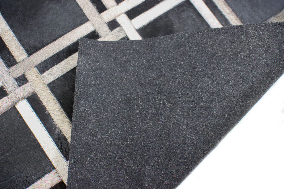Bashian Talon Area Rug Black 4'' X 6''