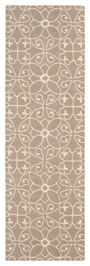 Surya Scott SCT-1012 4'x6' Rug, Taupe/Cream