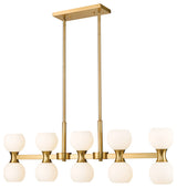 Z-LITE 10-Light Island, Modern Gold