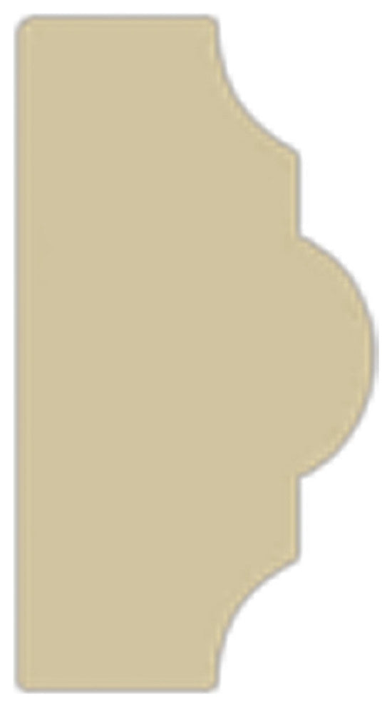 1"H x  5/8"P x 96"L Crendon Bead & Barrel Panel Moulding