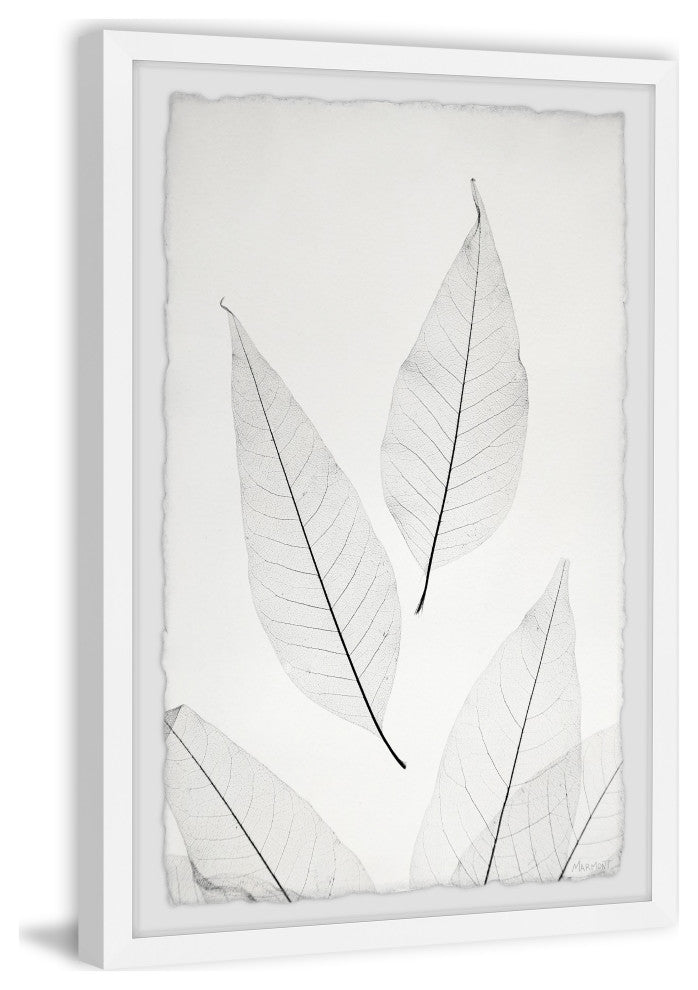 "Pointing Leaves" Framed Painting Print, 30x45