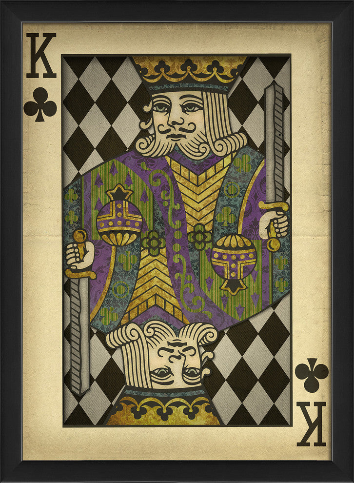 King of Clubs Print