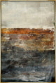 Lava Land, 31.25"x46.25", Gold Leaf Gallery Float