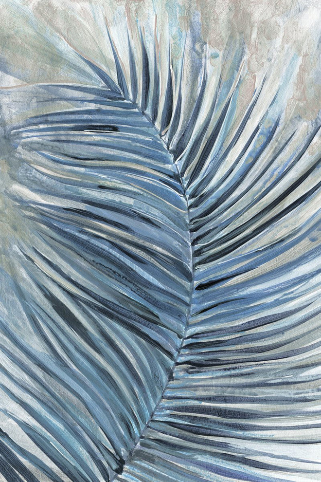 "Blue Spirit" Painting Print on Wrapped Canvas, 16"x24"