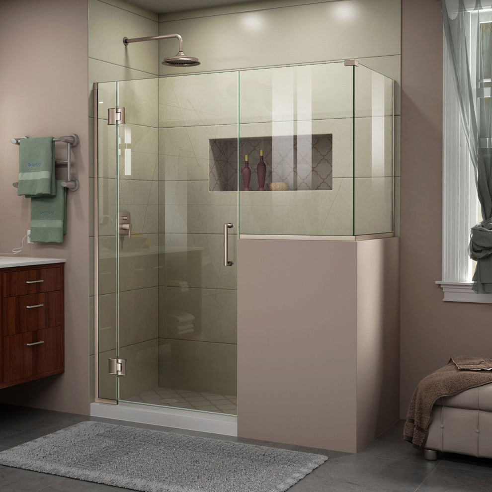 Dreamline Unidoor-X 60"x36.375"x72" Hinged Shower Enclosure