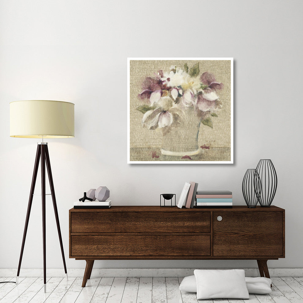 "Cottage Bouquet II no Border" Digital Paper Print by Cheri Blum, 42"x42"