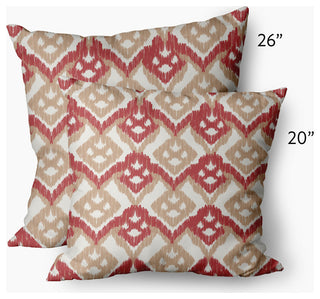 Hipster Decorative Throw Pillow, Ligonberry Red, 20"x20"
