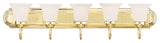 Riviera Bath Light, Polished Brass