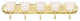 Riviera Bath Light, Polished Brass