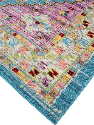 Noori Rug Distressed Hester Blue/Purple Runner